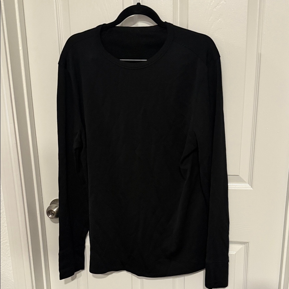 lululemon athletica Black Long Sleeve Tee